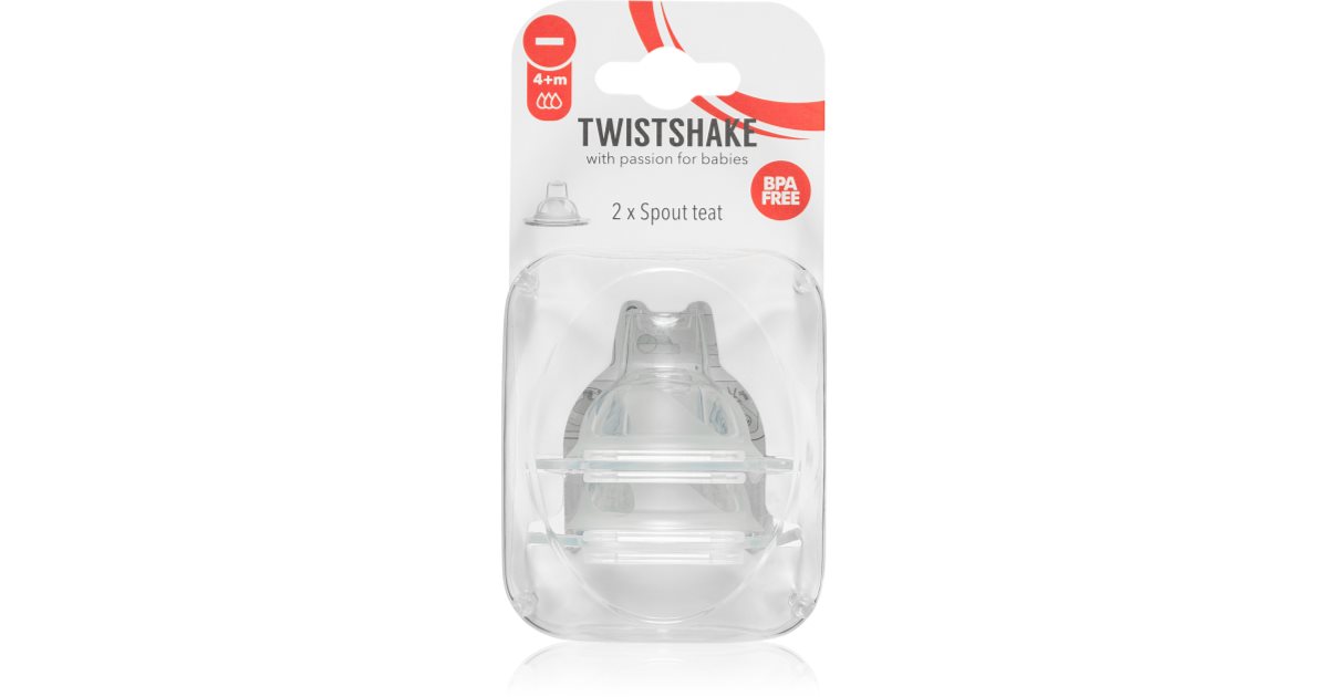 Tetina Twistshake Spout Tipo Boquilla 4+ Meses 2 Pack – Twistshake Panama