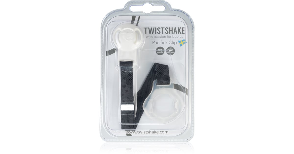 Twistshake Clip Grey Attache-tétine