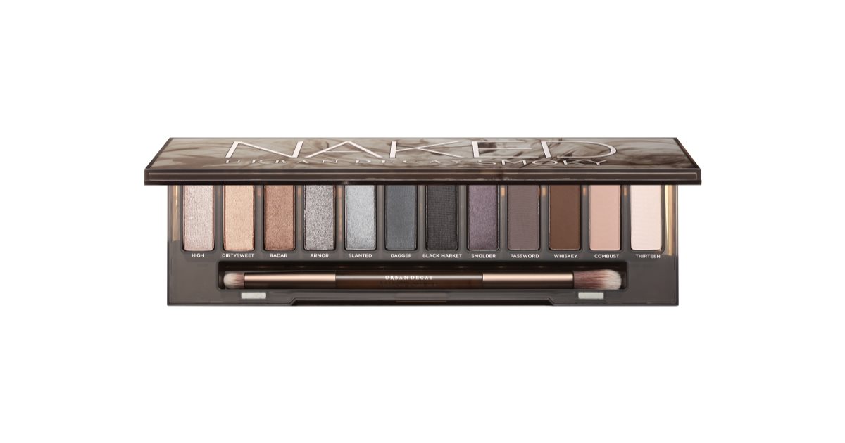 Urban Decay Naked Smoky Eyeshadow Palette with Brush | notino.co.uk