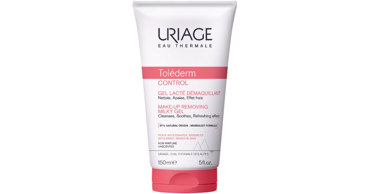 Uriage Toléderm Control Makeup Removing Milky Gel čistiaci a