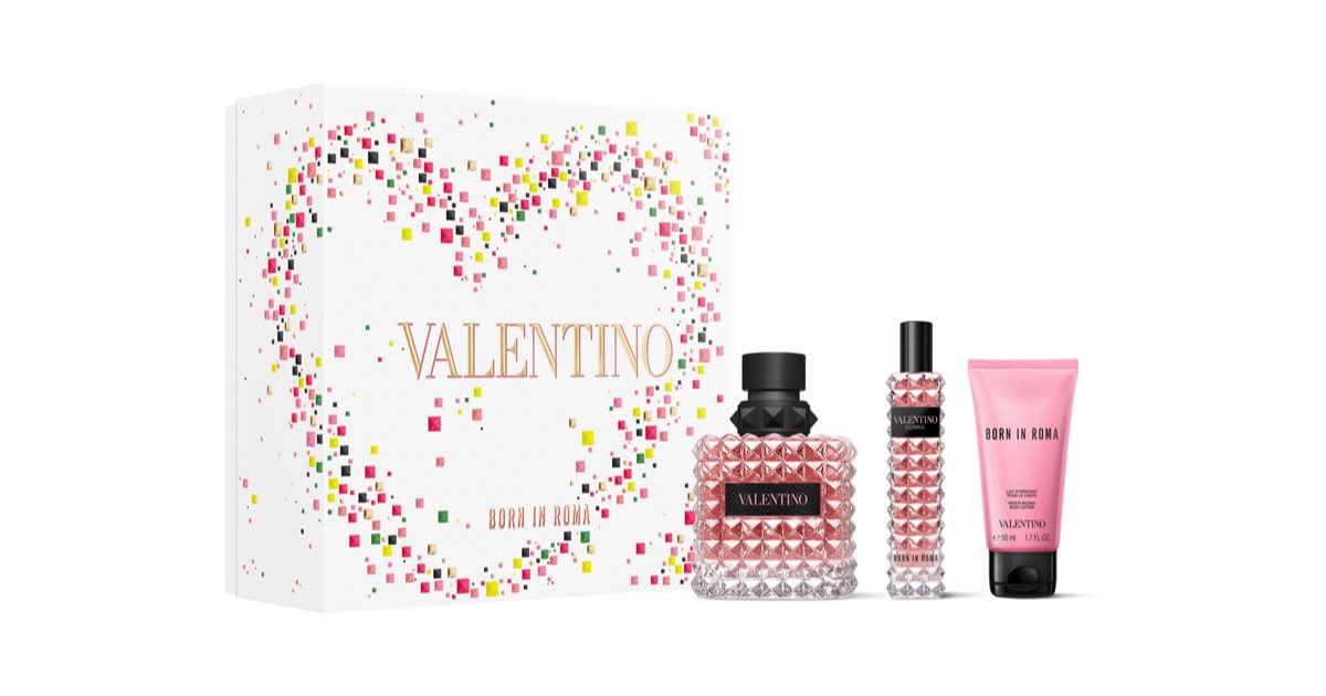 Valentino donna born in discount roma travel gift set