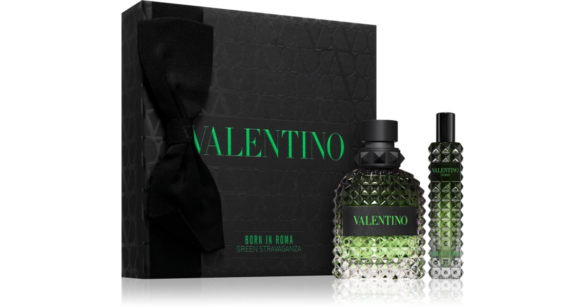 Valentino Born in Roma Green Stravaganza Uomo Gift Set for men notino.ie
