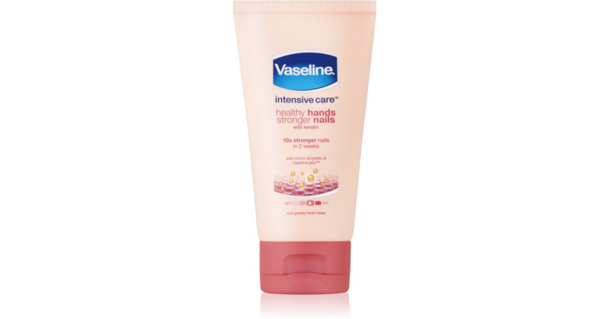 Vaseline Intensive Hand Cream and Nail Strengthener - 75 ml -  Onlinevoordeelshop
