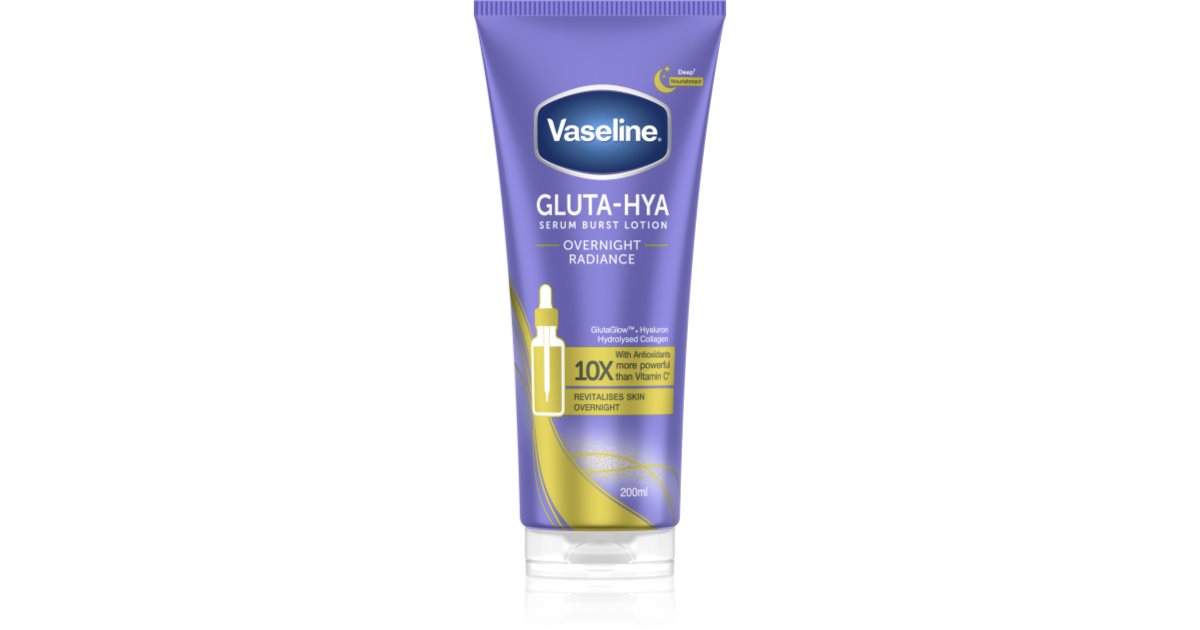 Vaseline GLUTA-HYA OVERNIGHT RADIANCE 2本