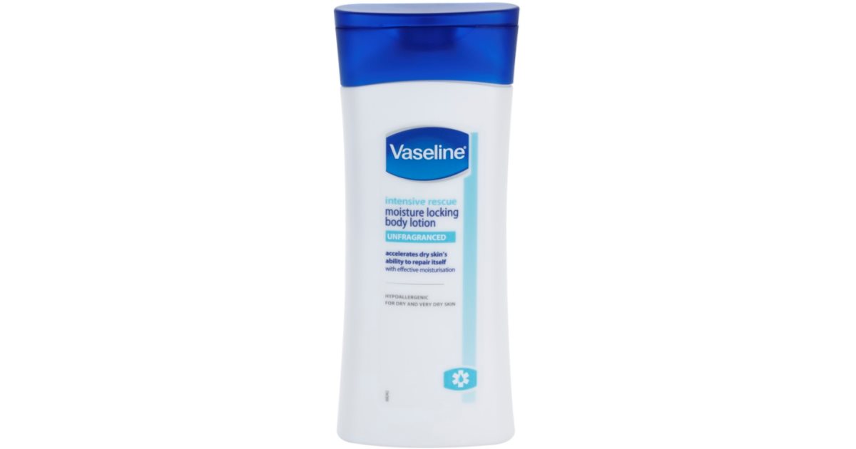Vaseline Moisture Locking hypoallergenic body lotion notino.co.uk