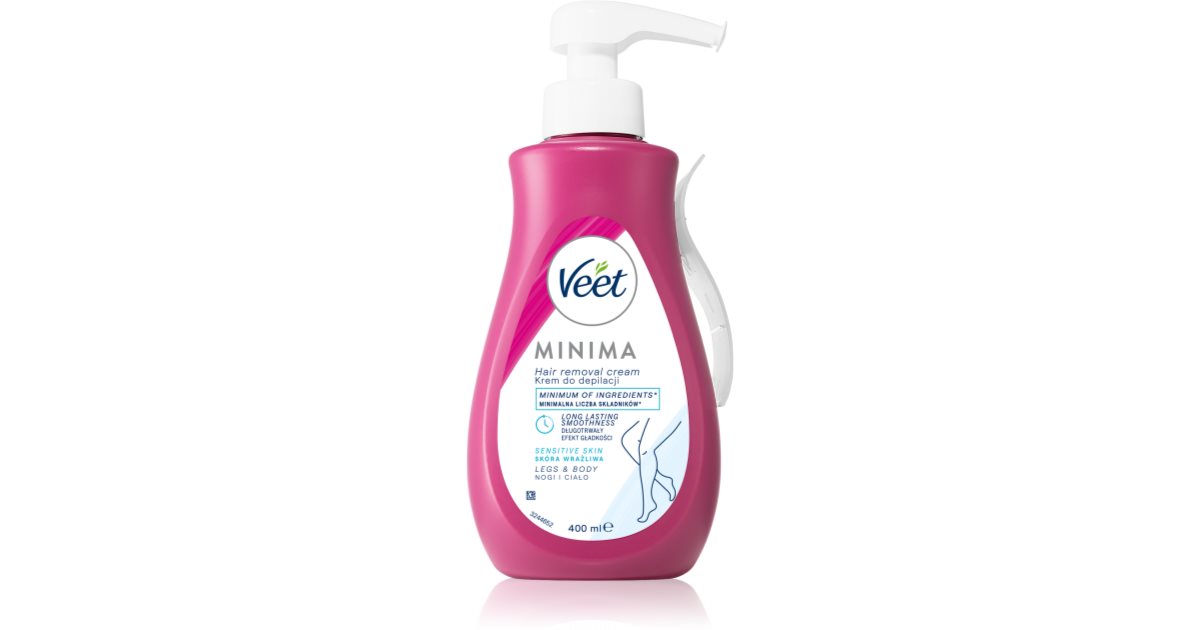 Veet Minima Sensitive Skin crème dépilatoire pour peaux sensibles