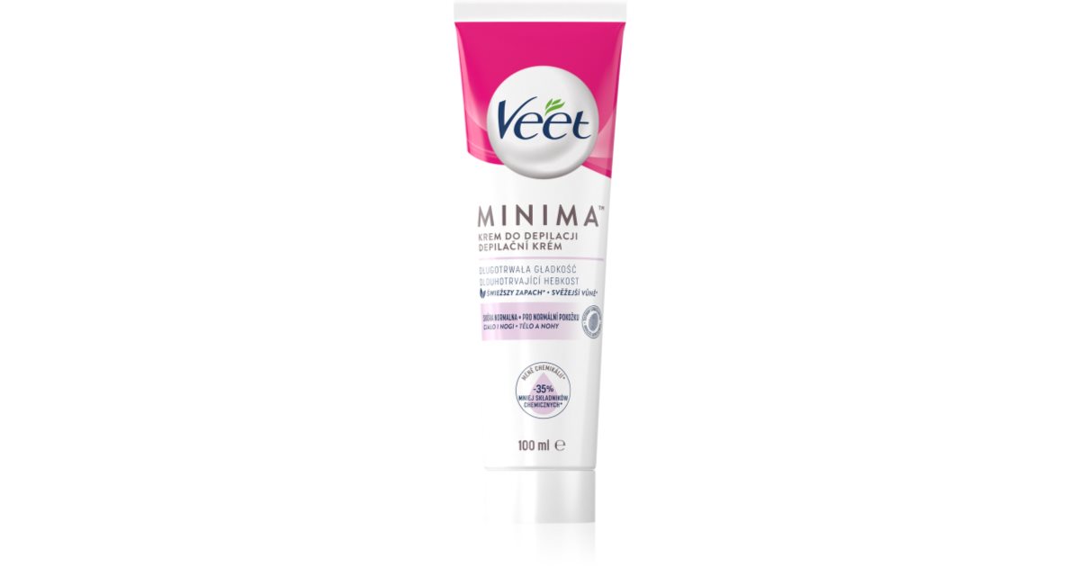 Veet Minima Normal Skin crème dépilatoire pour peaux normales | notino.fr