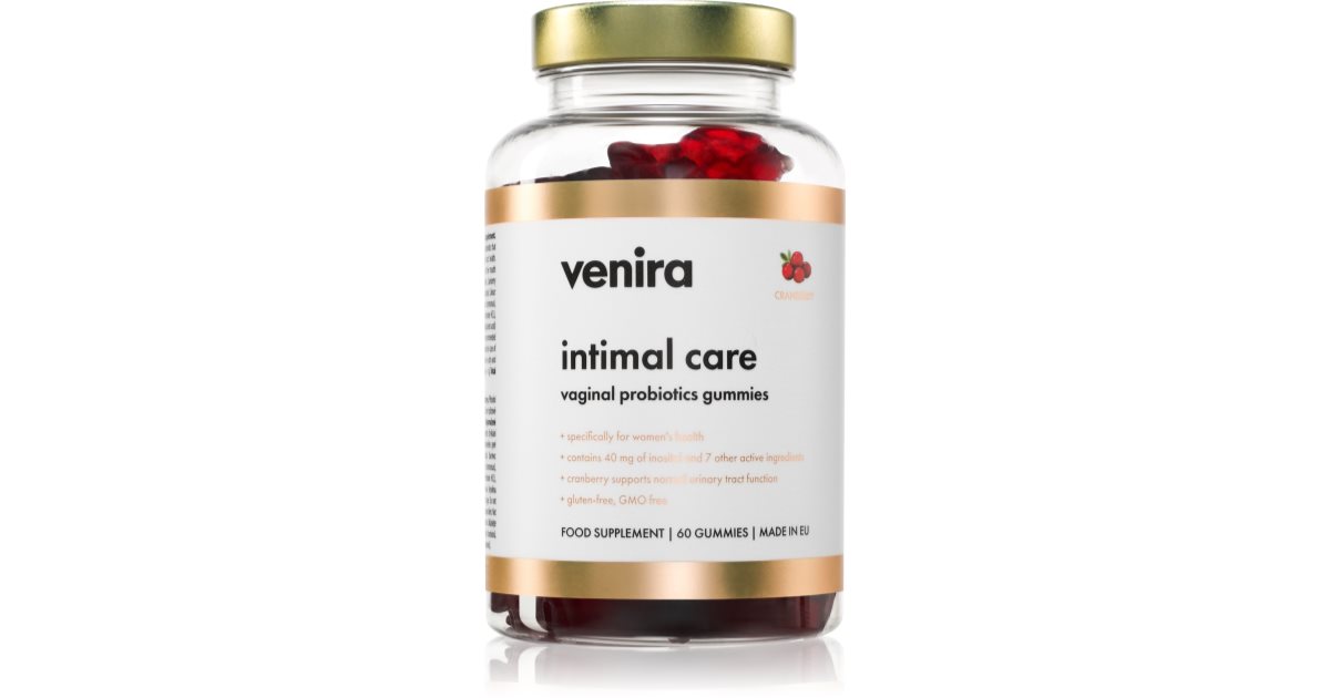 Venira Intimal Care žvýkací medvídci s probiotiky | notino.cz