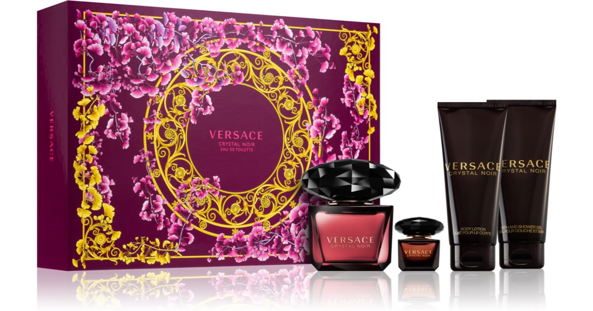 Versace Crystal Noir gift set for women | notino.co.uk