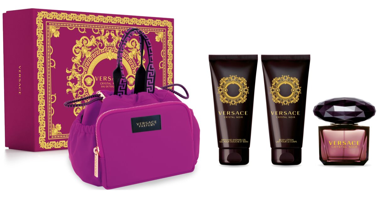 set versace crystal noir