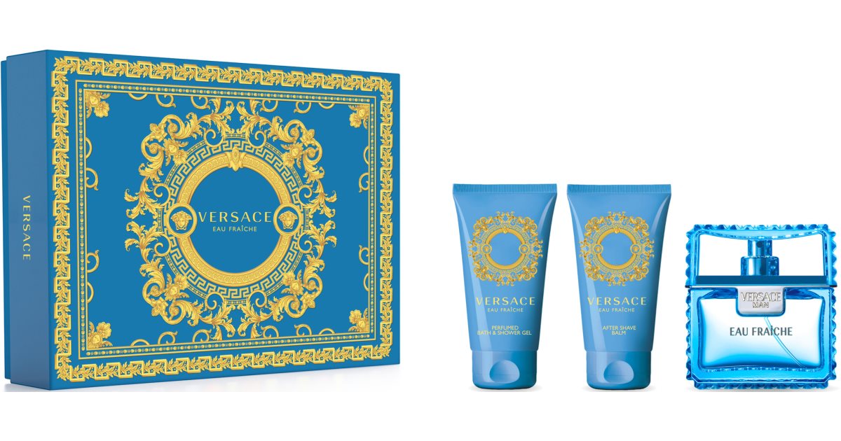 Versace Eau Fraîche coffret cadeau pour homme notino.be