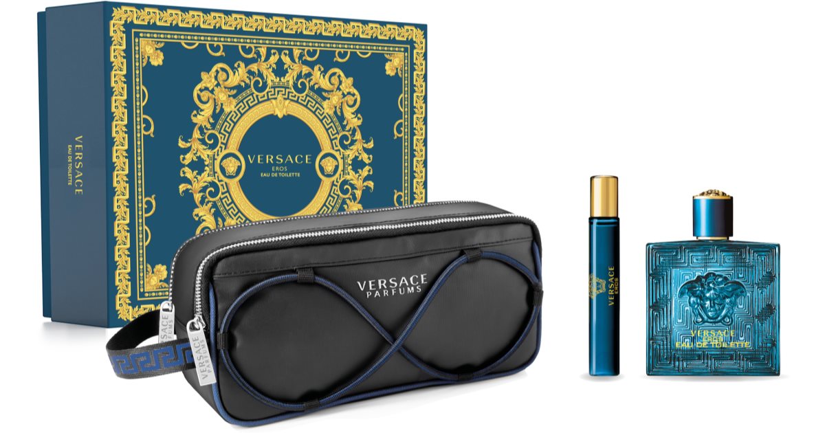 Versace Eros подаръчен комплект за мъже | notino.bg