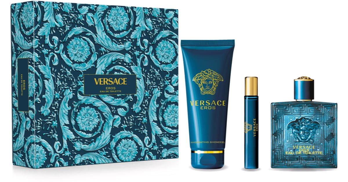 Versace Eros gift set for men notino