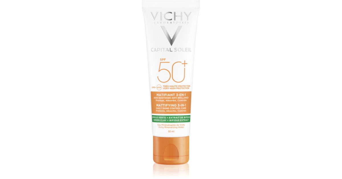 Vichy Capital Soleil Mattifying 3in1 protective mattifying cream for