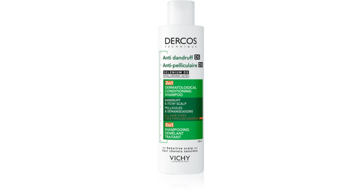 Vichy Dercos Anti-Dandruff shampoing et après-shampoing 2 en 1 anti ...