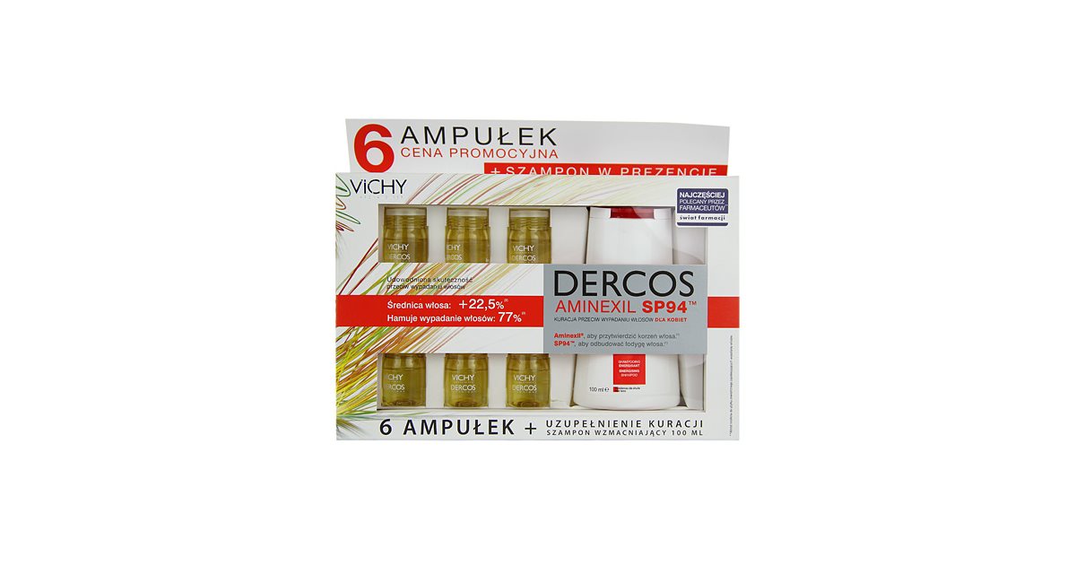 Vichy Dercos Aminexil Femme | Livrare rapida! | Notino.ro