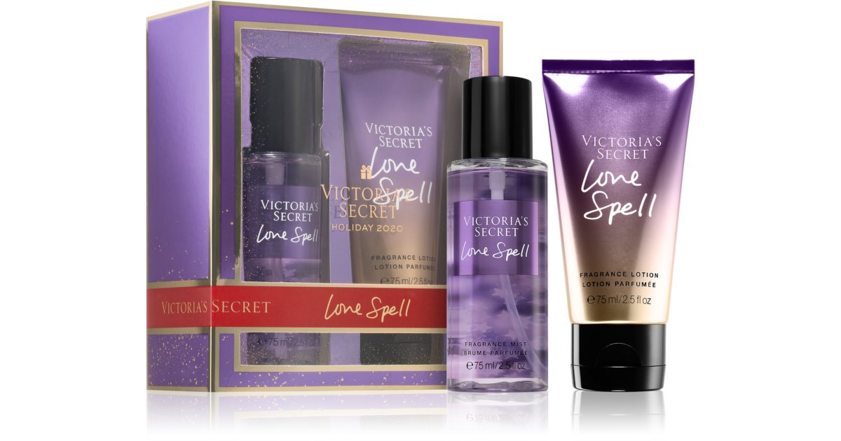 VICTORIA SECRET Gift SET: love Spell Body Lotion & Fragrance Spray