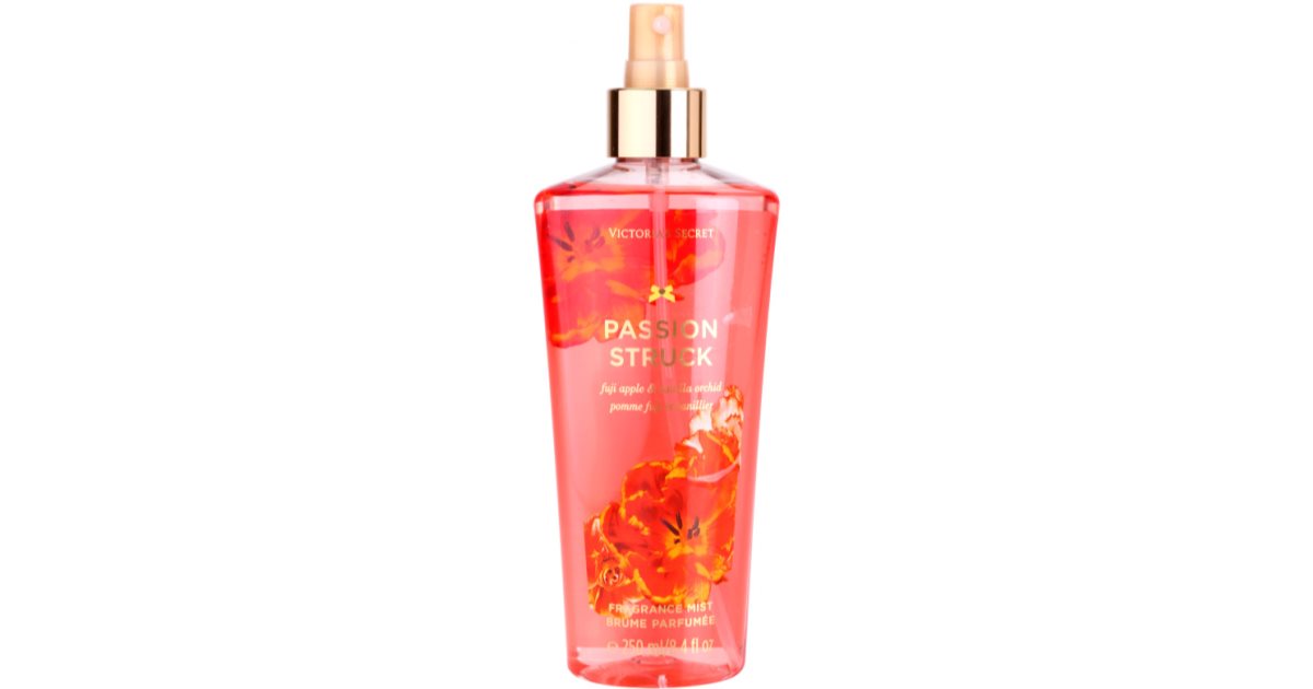 Victoria's Secret Passion Struck Fuji Apple & Vanilla Orchid Body Spray for Women 250 ml