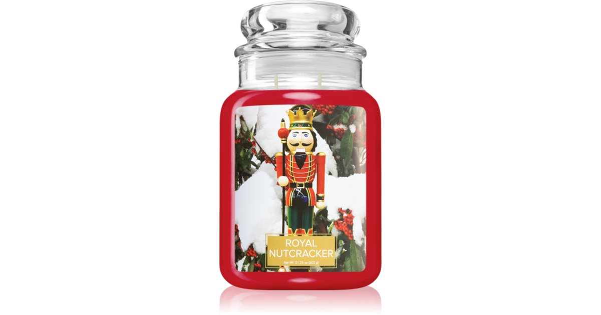 Village Candle Royal Nutcracker Duftkerze (Glass Lid) Notino