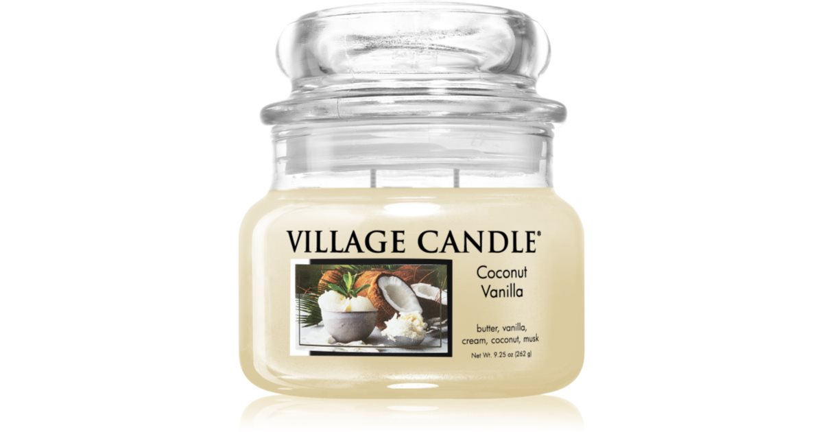 Coconut Vanilla, Village Candle