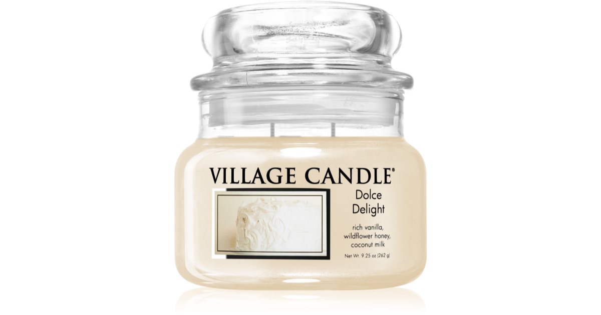 Village Candle Dolce Delight bougie parfumée (Glass Lid) notino.be