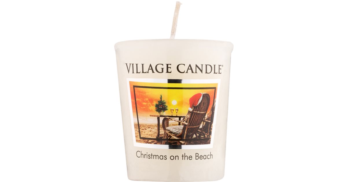 Village Candle Christmas On The Beach 