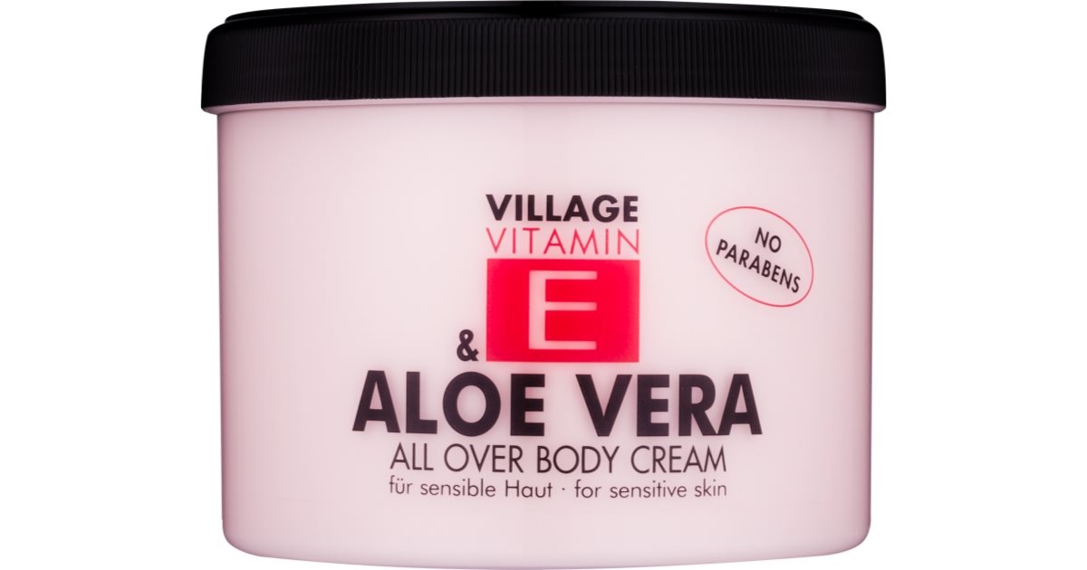 Village Vitamin E Aloe Vera crema corporal notino.es