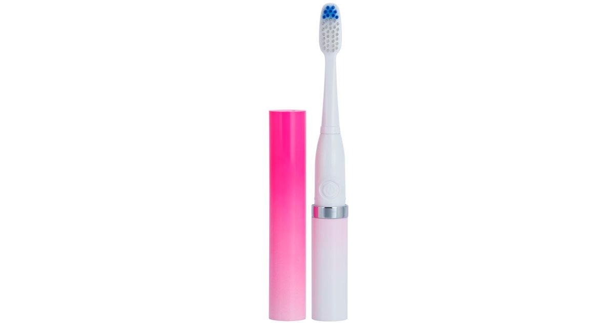 Violife Slim Sonic Cotton Candy BatteryPowered Sonic Toothbrush with
