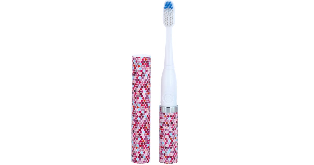 Violife Slim Sonic Mosaic BatteryPowered Sonic Toothbrush with