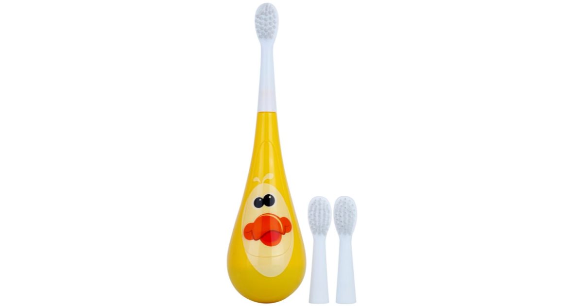 Violife Rockee Quackie Toothbrush For Children + 2 Replacement Heads