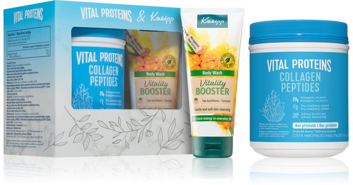 Vital Proteins Collagen Peptides 567g+Kneipp Sprchový Gel Vitality ...