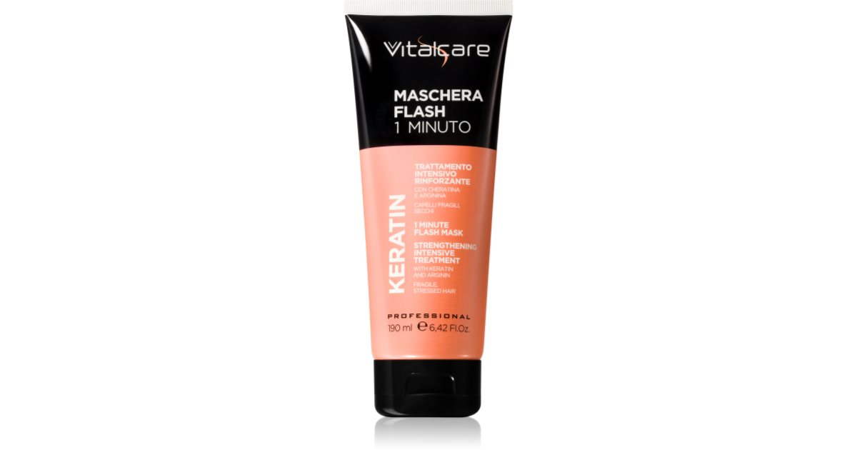 VITALCARE KERATIN Thermo-Schutzspray – 125 Ml – Für Brüchiges, Strapaziertes Haar