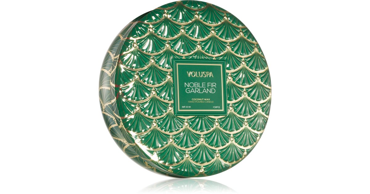 VOLUSPA Noble Fir Garland scented candle in a tin | notino.co.uk