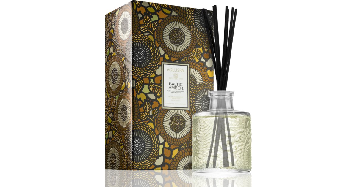 VOLUSPA Japonica Baltic Amber aroma diffuser with filling | notino.ie
