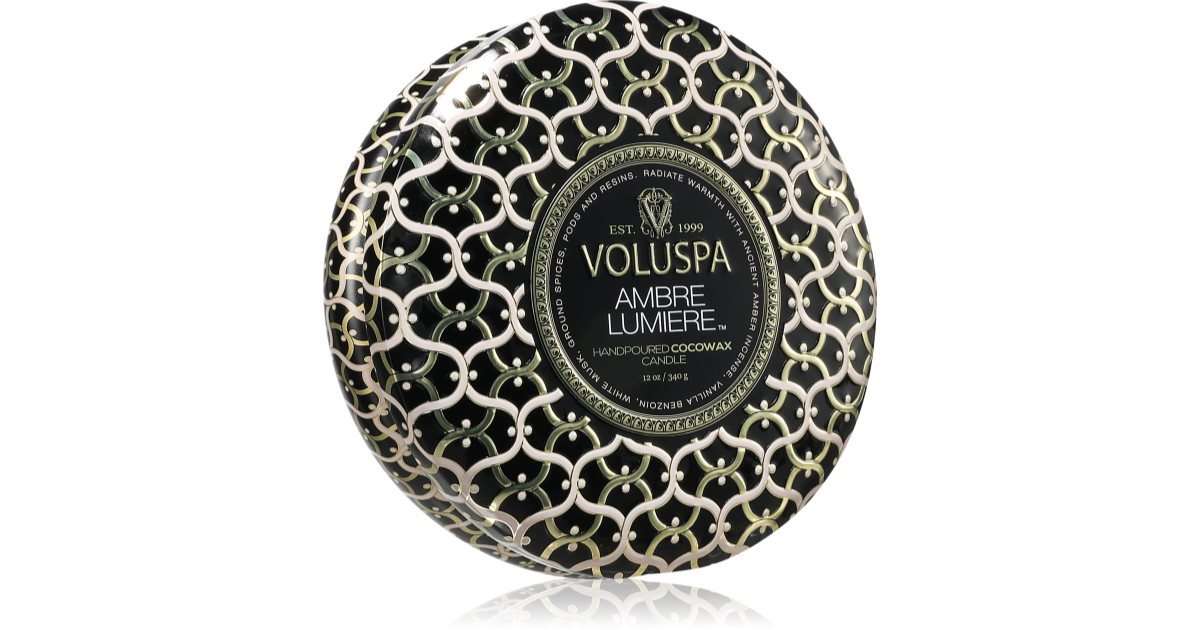 VOLUSPA Ambre Lumiere scented candle in a tin | notino.co.uk