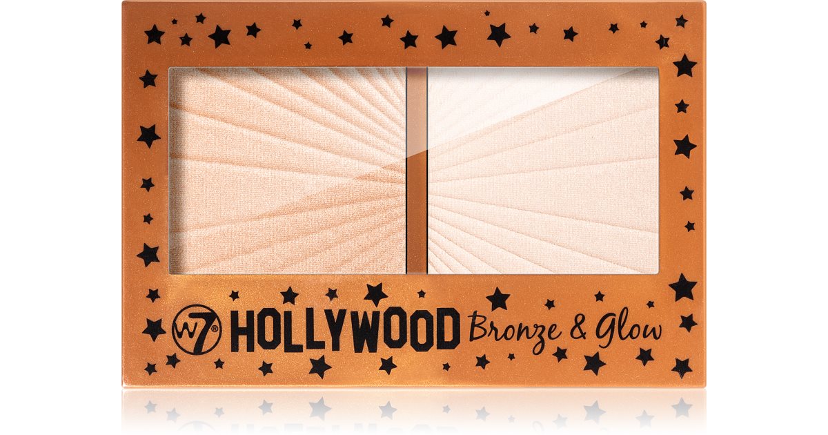 W7 Cosmetics Hollywood Bronzer and Highlighter notino.co.uk