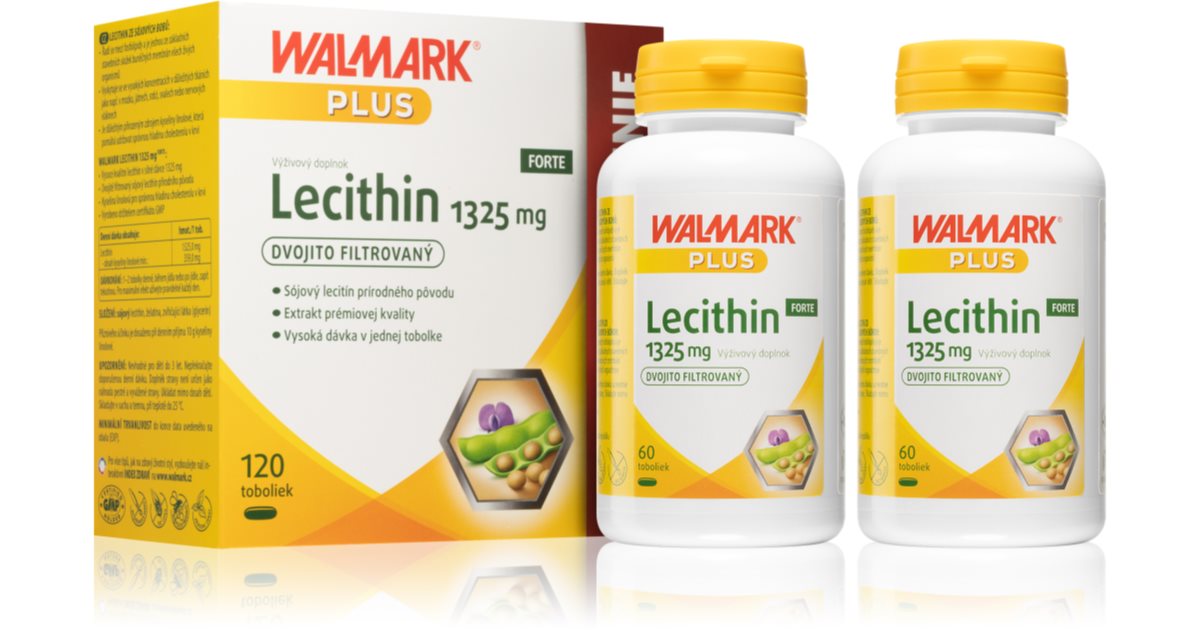 Walmark Lecithin FORTE Kapseln zur Aufrechterhaltung eines normalen