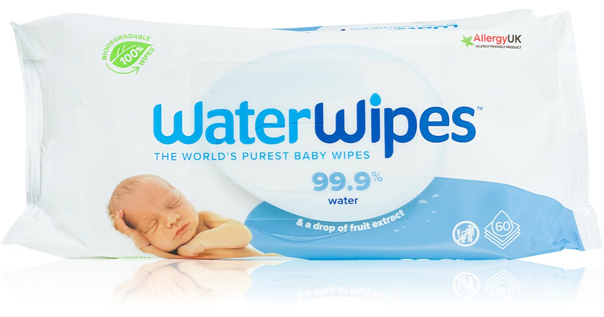 Water wet wipes discount