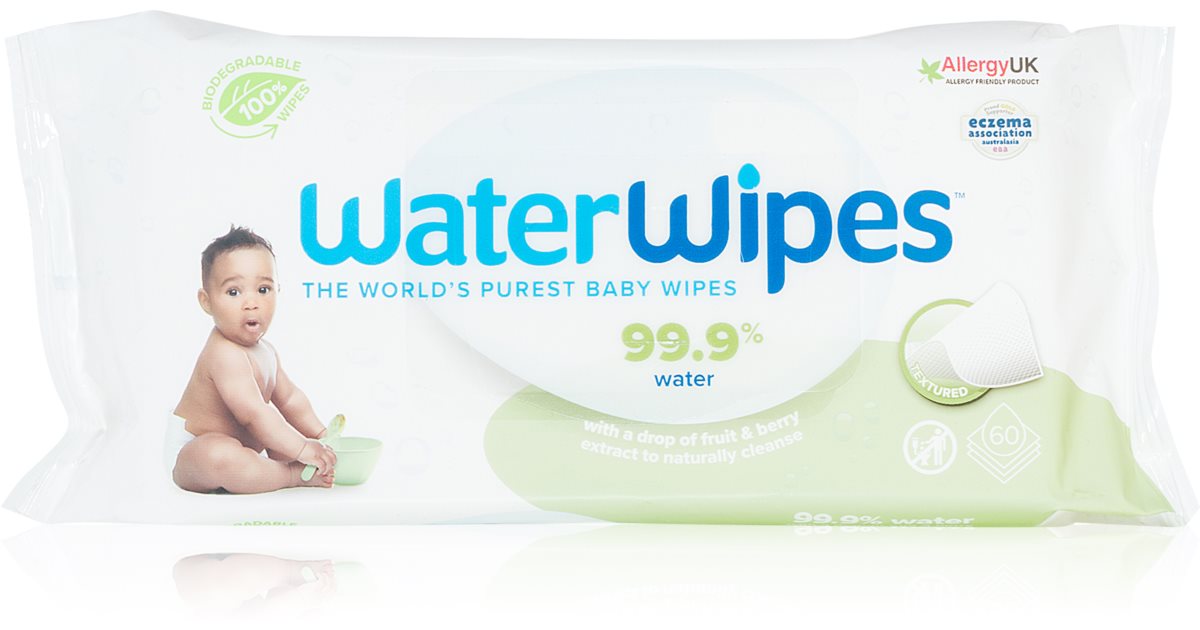 Water Wipes Baby Wipes Soapberry toallitas húmedas suaves para bebés