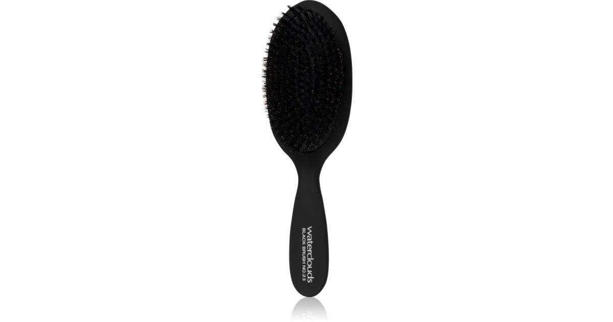 Waterclouds Black Brush Äkta Oval Brush for hair notino.ie