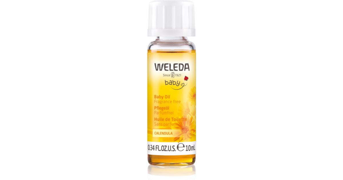 Calendula Fragrance-Free Baby Oil 10 ml