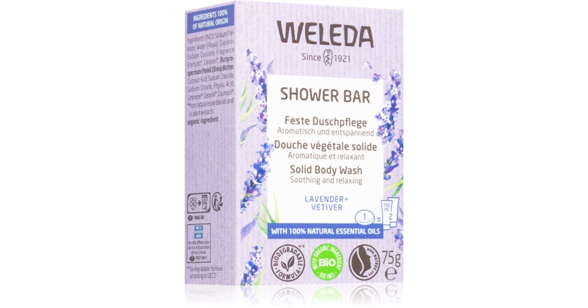 Weleda Aroma Shower Gel Relax (Lavender Bergamot Vetiver) 200ml - View #9
