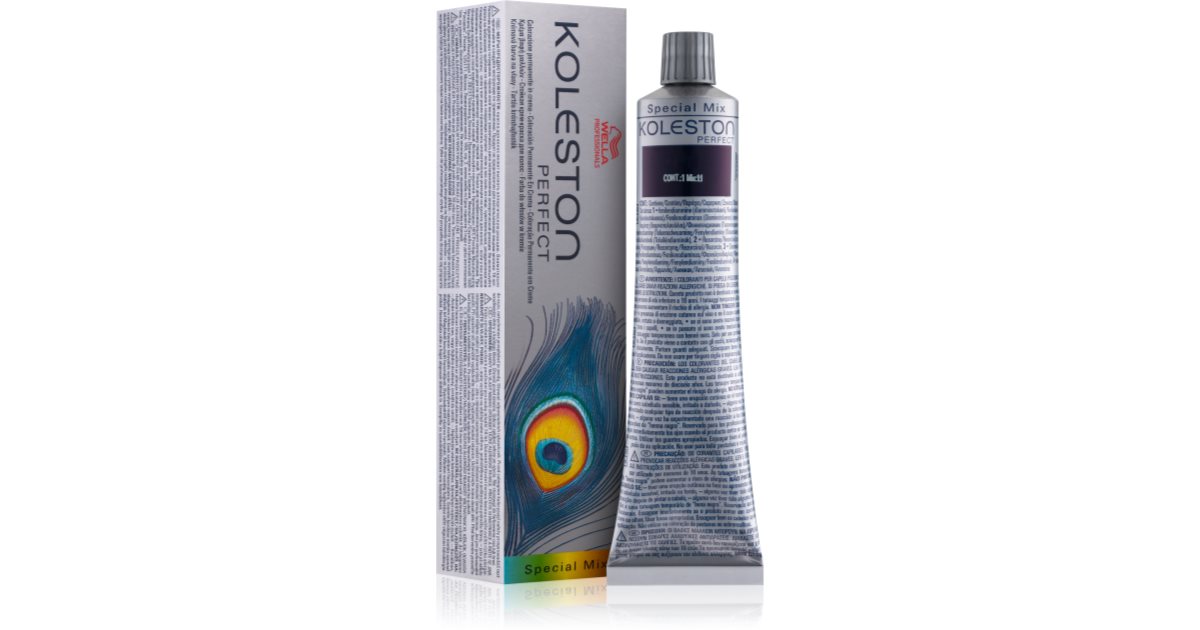 Wella Professionals Koleston Perfekt Haarfarbe – 60 Ml, 0/33 Special Mix Für Kreative Farben