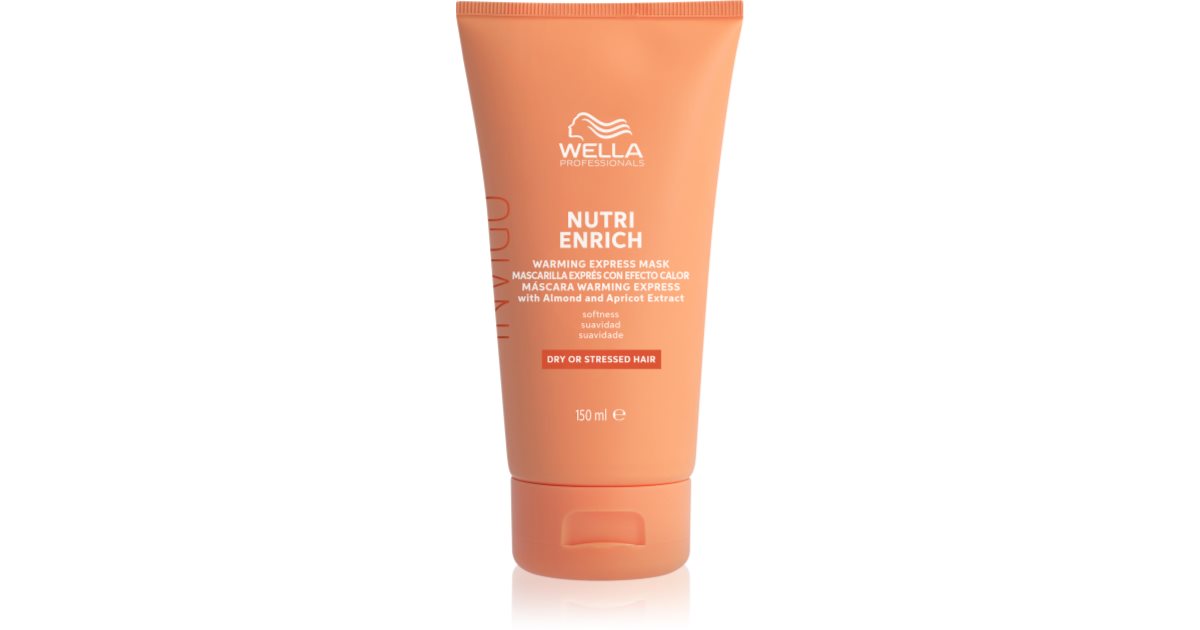 Wella Professionals Invigo NutriEnrich hydrating hair mask with a self