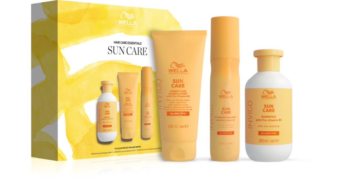 Wella Professionals Invigo Sun gift set Spring(for sun-stressed hair ...