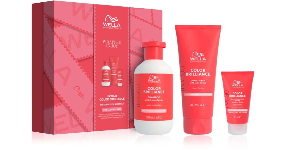 Wella Professionals Invigo Color Brilliance Gift Set (for colour ...