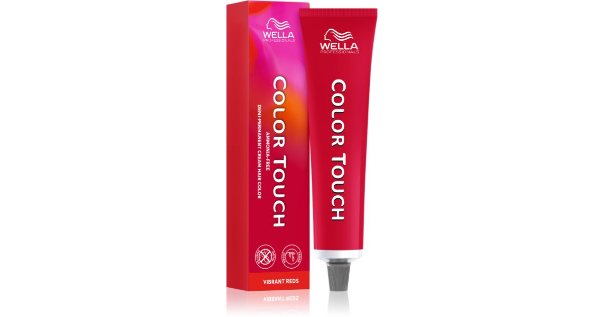 Wella Professionals Color Touch Vibrant Reds hair colour Review notino.co.uk