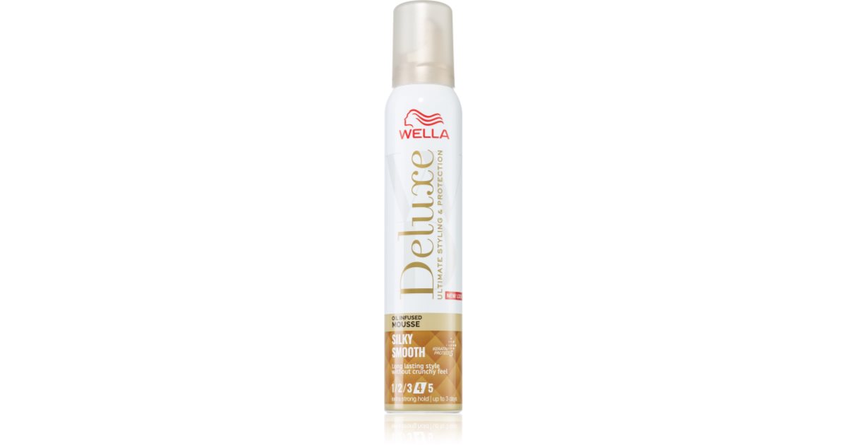 Wella Deluxe Silky Smooth Schaumfestiger mit nahrhaften Effekt | Notino