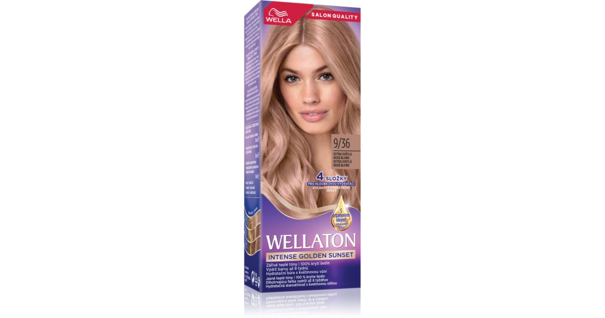 Wella Wellaton Intense Golden Sunset PermanentHaarfarbe mit Arganöl