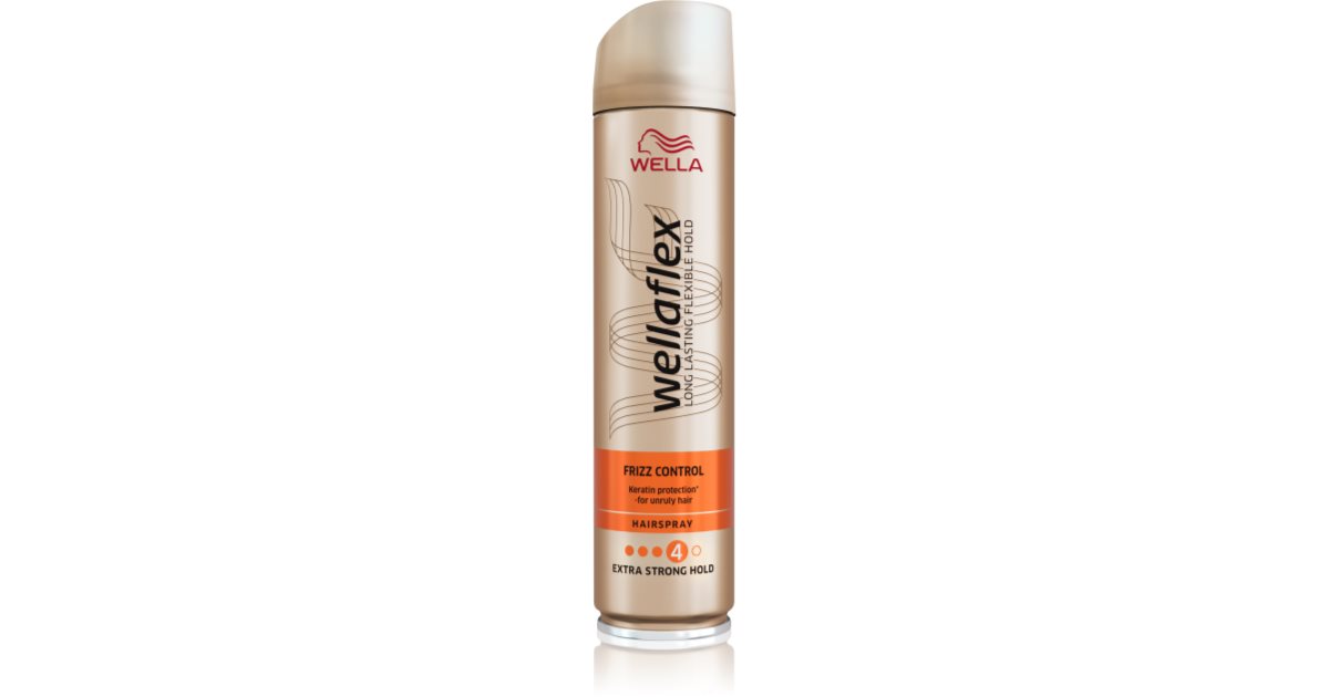 Wella Wellaflex Frizz Control Hårspray - stærk hold til krøllet hår ...